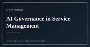 AI governance in ITSM - scaling oversight to capability