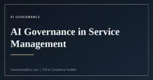AI governance in ITSM - scaling oversight to capability
