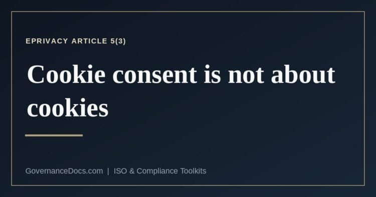 What the ePrivacy Directive and the GDPR each require for cookie consent