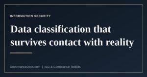 The FIPS 199 impact levels and the high water mark rule for data classification