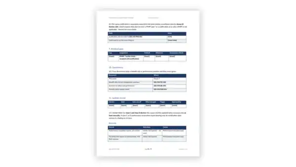 EU IVDR Toolkit sample: GDL-IVD-PEV-006 - Performance Evaluation Report Template
