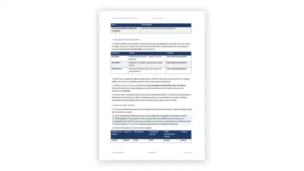 EU MDR Toolkit sample: GDL-MDR-MAP-007 - Software Usability and AI Interface Guide