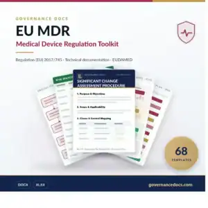 EU MDR Toolkit for Regulation (EU) 2017/745 — product cover