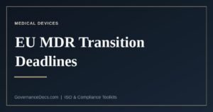 EU MDR transition deadlines under Article 120