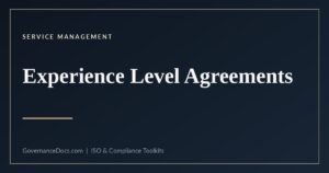 Experience level agreement - measuring experience alongside performance