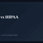 GDPR vs HIPAA — guide from Governance Docs