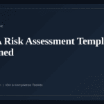 HIPAA Risk Assessment Template — guide from Governance Docs