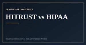 HITRUST vs HIPAA compared: the federal law and the certifiable framework