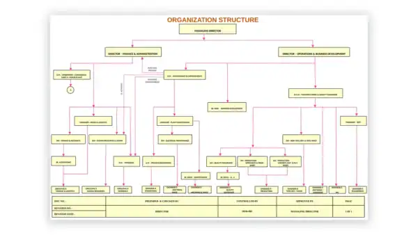 IATF 16949 toolkit sample: Organization Structure