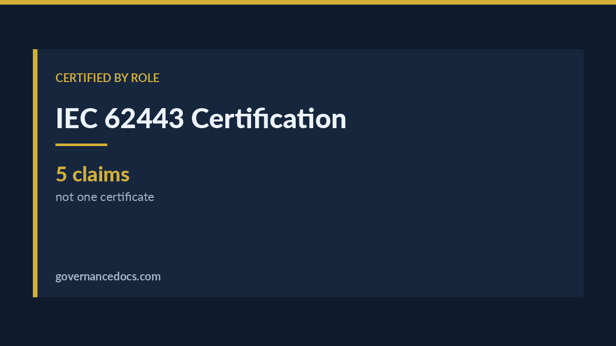 IEC 62443 Certification: The Complete 2026 Guide IEC 62443 certification explained