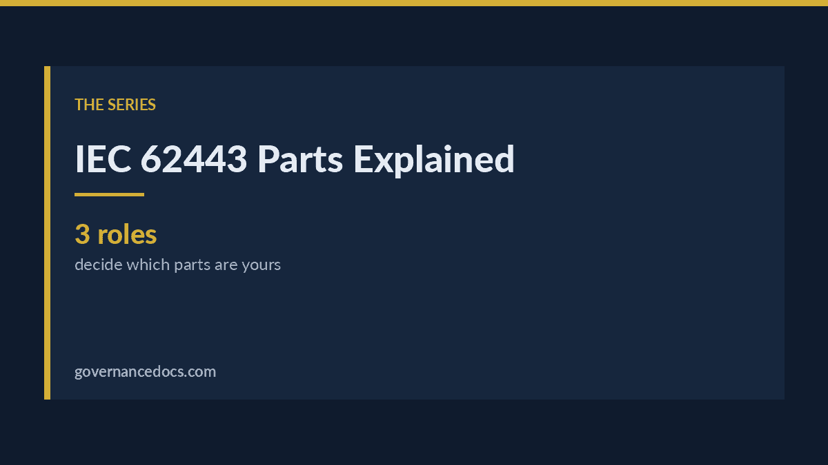 IEC 62443 Parts Explained: The Complete 2026 Guide IEC 62443 parts explained