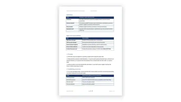 IEC 62443 Toolkit network autonomy and disconnection procedure
