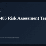 ISO 13485 Risk Assessment Template — ISO 13485:2016 medical device quality management