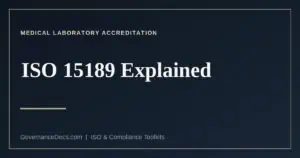 ISO 15189 explained — medical laboratory accreditation