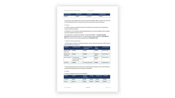 ISO 15189 Toolkit sample: GDL-MED-FAC-003 - Biosafety Containment and Waste Procedure