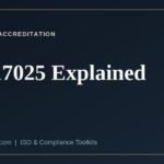 ISO 17025 accreditation for testing and calibration laboratories