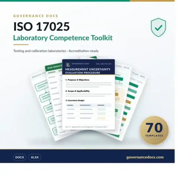 ISO 17025 Toolkit for testing and calibration laboratories — product cover