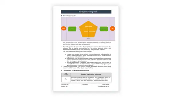 ISO 20000 toolkit sample: ISO 20000 Service Deployment Strategy Guide