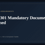 ISO 22301 Mandatory Documents — guide from Governance Docs