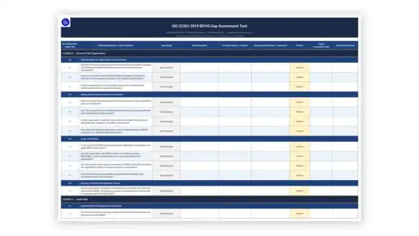 iso-22301 sample: BCMS-FORM-00-4_ISO22301_BCMS_Gap_Assessment_Tool
