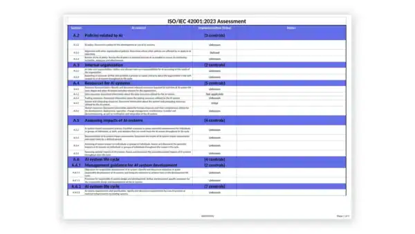 ISO 42001 toolkit sample: ISO-42001-Assessment-Tool-updated