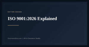 ISO 9001:2026 — guide from Governance Docs