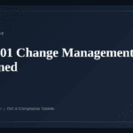 ISO 9001 Change Management — guide from Governance Docs