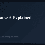 ISO clause 6 planning explained — Annex SL harmonized structure