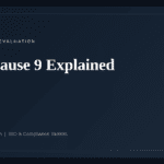 ISO clause 9 performance evaluation explained — Annex SL harmonized structure