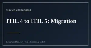 ITIL 4 to ITIL 5 - what needs rewriting