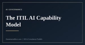 ITIL AI Capability Model - the six capabilities