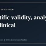 IVDR performance evaluation — scientific validity, analytical and clinical performance