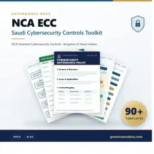 Saudi Cybersecurity Controls Toolkit for governance and security compliance.