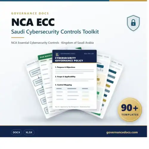 Saudi Cybersecurity Controls Toolkit for governance and security compliance.