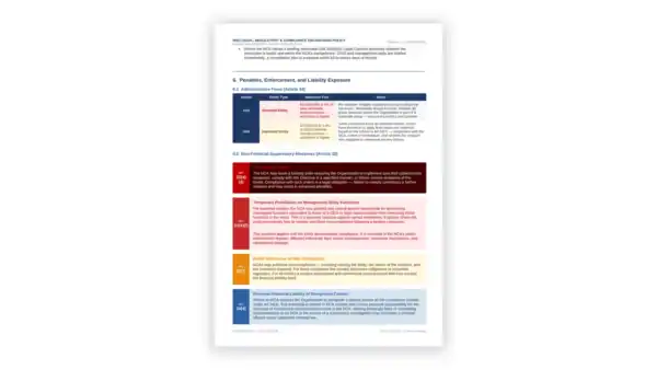 NIS 2 toolkit sample: Legal Regulatory and Compliance Obligations Policy