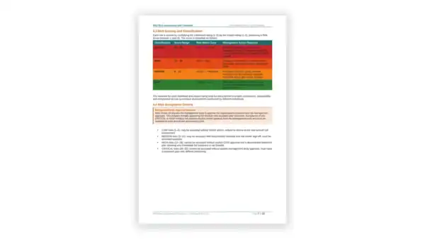 NIS 2 toolkit sample: Risk Assessment and Treatment