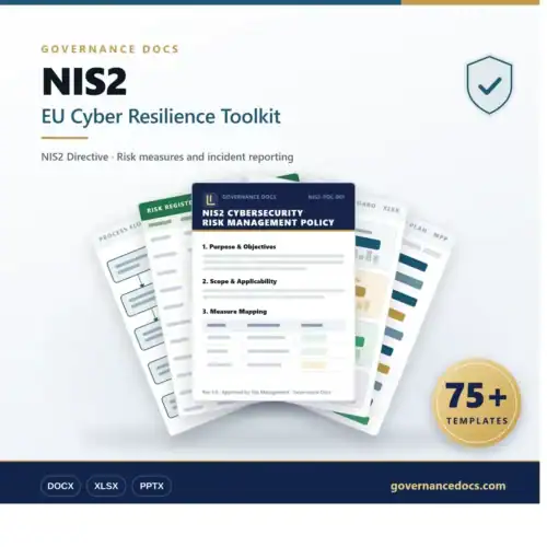 EU Cyber Resilience Toolkit for NIS2 Directive compliance.