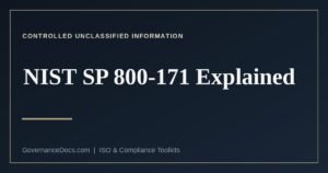 NIST SP 800-171 revisions and CUI protection requirements