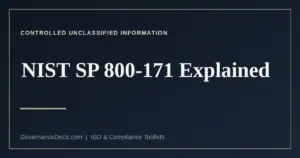 NIST SP 800-171 revisions and CUI protection requirements