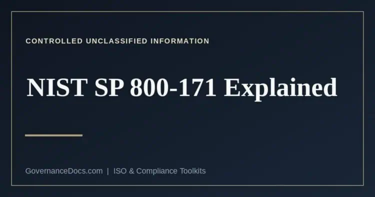 NIST SP 800-171 revisions and CUI protection requirements