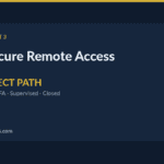 Secure remote access with no direct path for governance and compliance.