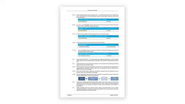 PCI DSS toolkit sample: Access Control Policy