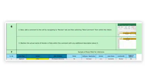PCI DSS toolkit sample: PCI Scope Inventory