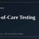 Point-of-care testing governance under ISO 15189