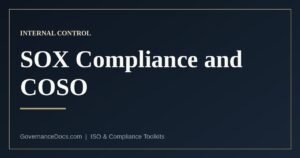 SOX compliance and the COSO framework: the five steps of the ICFR cycle