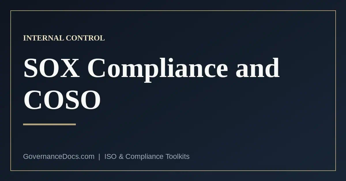 SOX Compliance: 5 Essential Steps to ICFR Readiness SOX compliance — SOX Compliance: 5 Essential Steps to ICFR Readiness