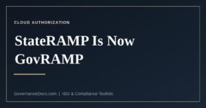StateRAMP, now GovRAMP — cloud security verification for government
