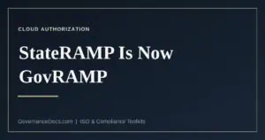 StateRAMP, now GovRAMP — cloud security verification for government