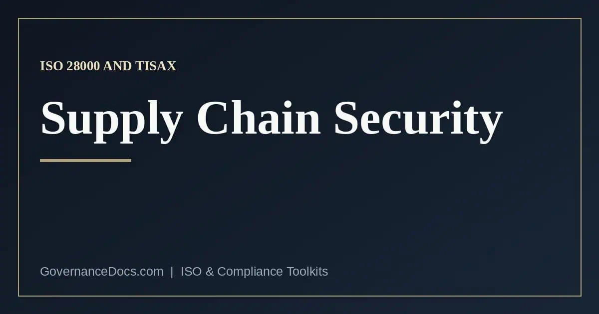 Supply Chain Security: 2 Essential Assurance Routes supply chain security — Supply Chain Security: 2 Essential Assurance Routes
