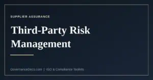 How four regimes each approach third-party risk management